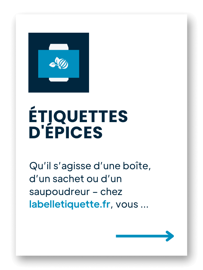 ÉTIQUETTES-D'ÉPICES