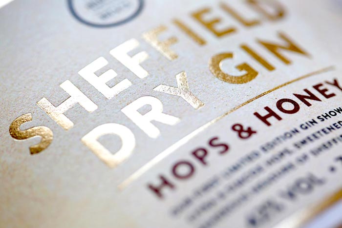 étiquettes gin