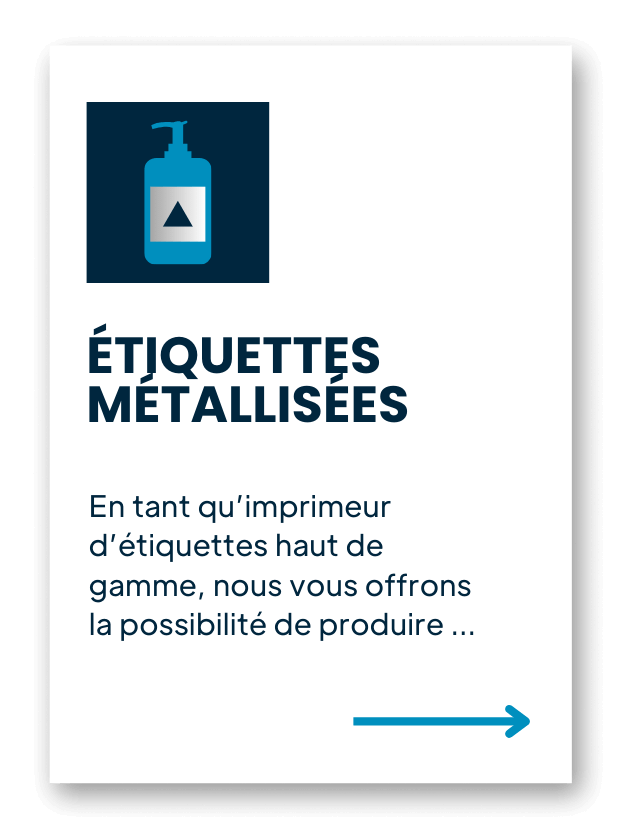 Étiquettes-métallisées