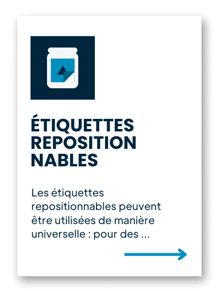 Étiquettes-repositionnables