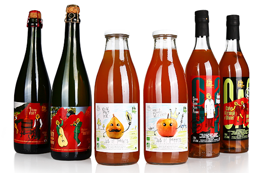 etiquette jus de fruits