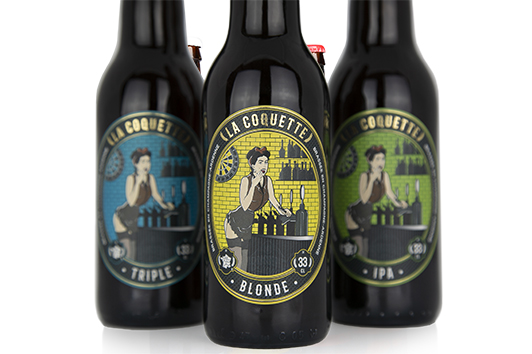 étiquettes bières