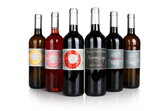 étiquettes vin